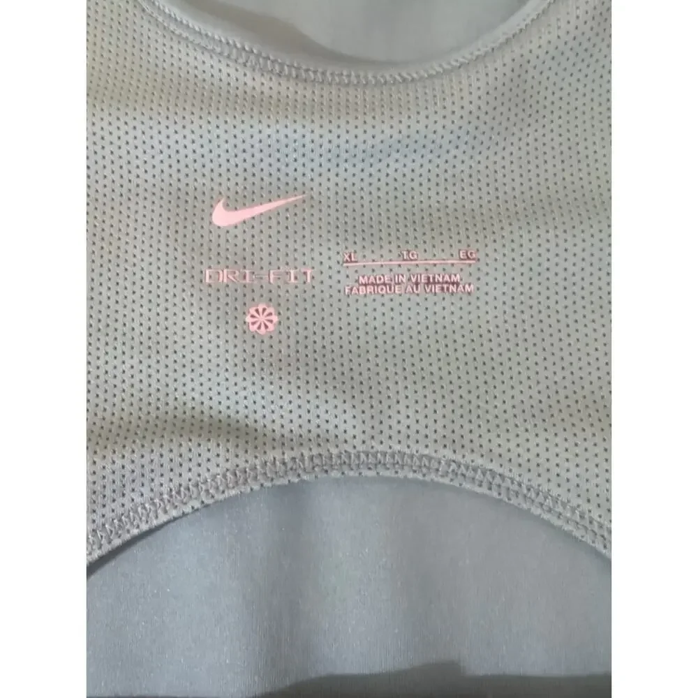 Nike Kids Girl's Green Dri-FIT Scoop Neck Sleeveless Unitard Romper Size XL